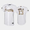 Atlanta Braves 2022-23 All-Star Game Jersey, 13 Ronald Acuna Jr. White Youth Jersey - Robokeg