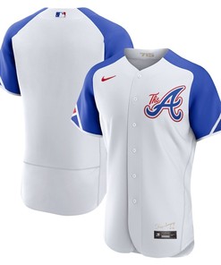 Atlanta Braves 2023 City Connect Elite Jersey - White - Robokeg