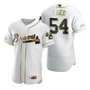 Atlanta Braves #54 Max Fried Mlb Golden Brandedition White Jersey Gift For Braves Fans - Robokeg