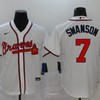 Atlanta Braves Dansby Swanson #7 2020 Mlb White Jersey - Robokeg