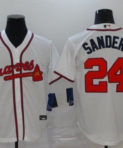 Atlanta Braves Deion Sanders #24 2020 Mlb Jersey - Robokeg