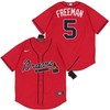 Atlanta Braves Freddie Freeman #5 2020 Mlb Red Jersey - Robokeg