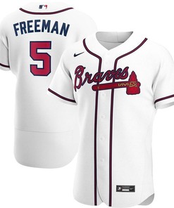 Atlanta Braves Freddie Freeman #5 2020 Mlb White Jersey - Robokeg