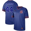 Atlanta Braves Hank Aaron #44 2020 Mlb Blue Jersey - Robokeg
