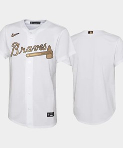 Atlanta Braves Jersey 2022-23 All-Star Game White Youth Jersey - Robokeg
