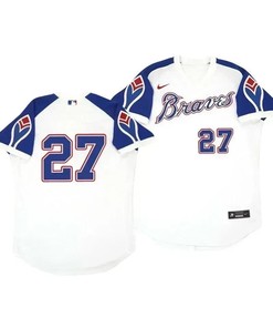 Atlanta Braves Jersey, John Smoltz 29 Cooperstown White Throwback Home Jersey - Robokeg