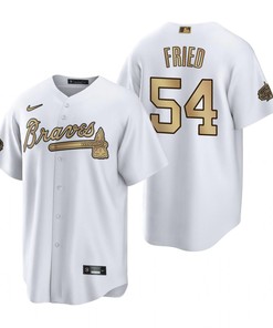 Atlanta Braves Jersey, Max Fried White 2022-23 All-Star Game Jersey - Robokeg