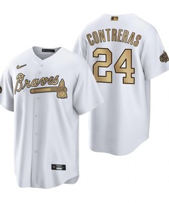Atlanta Braves Jersey, William Contreras White 2022-23 All-Star Game Jersey - Robokeg
