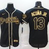 Atlanta Braves Ronald Acuna Jr #13 2020 Mlb Black Jersey - Robokeg