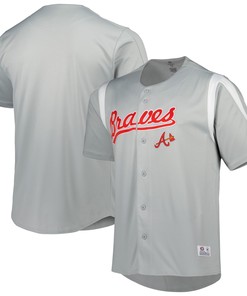 Atlanta Braves Stitches Chase Jersey - Gray Mlb - Robokeg