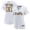 Atlanta Braves Womens 2022 Mlb All-star Game Replica Custom Jersey - White Custom Jerseys Mlb - Robokeg