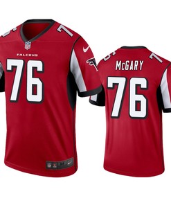 Atlanta Falcons #76 Kaleb Mcgary Red Legend Jersey - Robokeg
