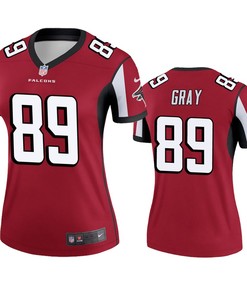 Atlanta Falcons #89 Alex Gray Red Legend Jersey - Womens - Robokeg