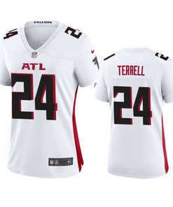 Atlanta Falcons A.j. Terrell White 2020 Nfl Draft Game Jersey - Robokeg
