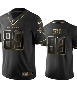 Atlanta Falcons Alex Gray Black 2019 Vapor Limited Golden Edition Jersey - Robokeg