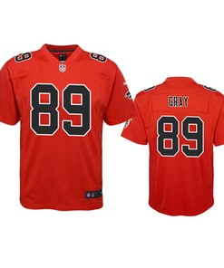 Atlanta Falcons Alex Gray Red Color Rush Game Jersey - Robokeg
