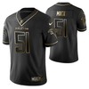 Atlanta Falcons Alex Mack 51 2021 Nfl Golden Brandedition Black Jersey Gift For Falcons Fans - Robokeg