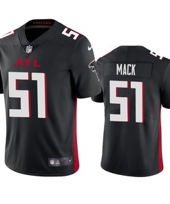 Atlanta Falcons Alex Mack Black 2020 Vapor Limited Jersey - Mens - Robokeg