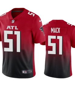 Atlanta Falcons Alex Mack Red 2020 2nd Alternate Vapor Limited Jersey - Mens - Robokeg