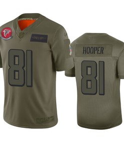 Atlanta Falcons Austin Hooper Camo 2019 Salute To Service Limited Jersey - Robokeg