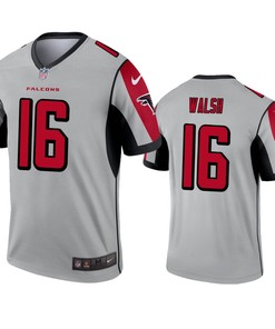 Atlanta Falcons Blair Walsh Silver Inverted Legend Jersey - Robokeg