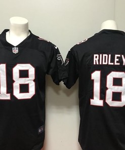 Atlanta Falcons Calvin Ridley #18 2020 Nfl Black Jersey Jersey - Robokeg