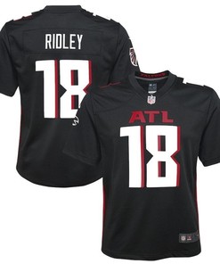 Atlanta Falcons Calvin Ridley #18 Nfl 2020 Black Womens Jersey - Robokeg