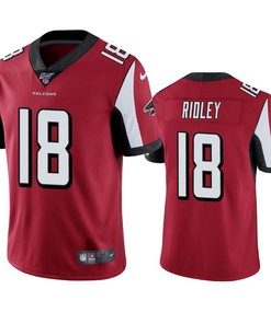 Atlanta Falcons Calvin Ridley Red 100th Season Vapor Limited Jersey - Robokeg