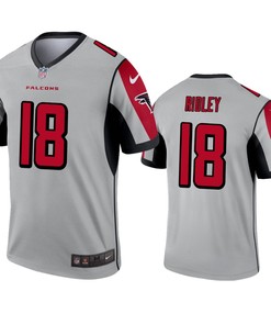Atlanta Falcons Calvin Ridley Silver Inverted Legend Jersey - Robokeg