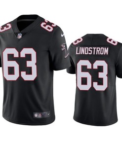 Atlanta Falcons Chris Lindstrom 2019 Nfl Draft Black Vapor Limited Jersey - Robokeg