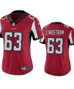 Atlanta Falcons Chris Lindstrom 2019 Nfl Draft Red Vapor Limited Womens Jersey - Robokeg