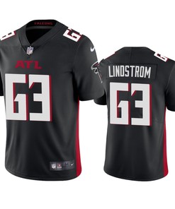 Atlanta Falcons Chris Lindstrom Black 2020 Vapor Limited Jersey - Mens - Robokeg