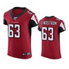 Atlanta Falcons Chris Lindstrom Red 100th Season Vapor Elite Jersey - Robokeg