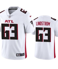 Atlanta Falcons Chris Lindstrom White 2020 Vapor Limited Jersey - Mens - Robokeg