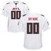 Atlanta Falcons Custom Game Jersey White Custom Jerseys Nfl - Robokeg