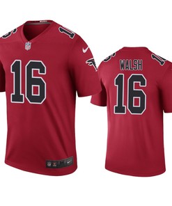 Atlanta Falcons Danny Etling Red Color Rush Legend Jersey - Robokeg