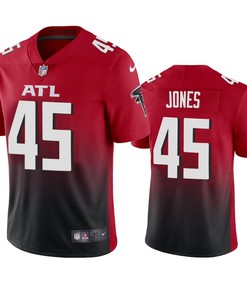 Atlanta Falcons Deion Jones Red 2020 2nd Alternate Vapor Limited Jersey - Mens - Robokeg