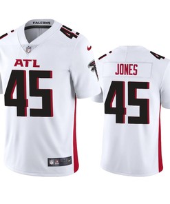 Atlanta Falcons Deion Jones White 2020 Vapor Limited Jersey - Mens - Robokeg
