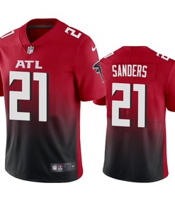 Atlanta Falcons Deion Sanders Red 2020 2nd Alternate Vapor Limited Jersey - Mens - Robokeg