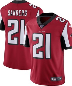Atlanta Falcons Deion Sanders Red Nfl 100 Retired Vapor Jersey - Robokeg