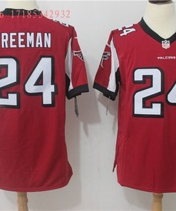 Atlanta Falcons Devonta Freeman #24 2020 Nfl Red Jersey Jersey - Robokeg