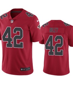 Atlanta Falcons Duke Riley Red Nike Color Rush Limited Jersey - Robokeg