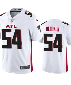 Atlanta Falcons Foyesade Oluokun White 2020 Vapor Limited Jersey - Mens - Robokeg