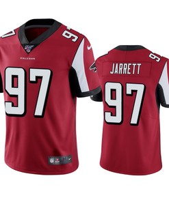 Atlanta Falcons Grady Jarrett Red 100th Season Vapor Limited Jersey - Robokeg