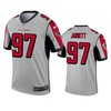 Atlanta Falcons Grady Jarrett Silver Inverted Legend Jersey - Robokeg