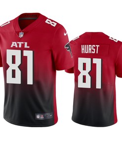 Atlanta Falcons Hayden Hurst Red 2020 2nd Alternate Vapor Limited Jersey - Mens - Robokeg