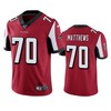 Atlanta Falcons Jake Matthews Red 100th Season Vapor Limited Jersey - Robokeg