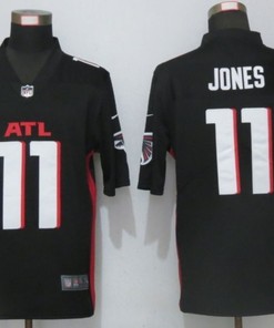 Atlanta Falcons Julio Jones #11 2020 Nfl Black Jersey Jersey - Robokeg