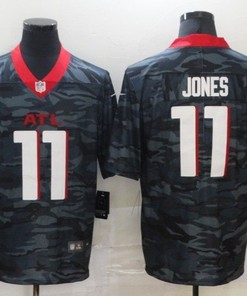 Atlanta Falcons Julio Jones #11 Nfl 2020 Camo Black Jersey - Robokeg