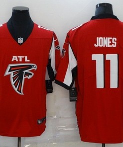 Atlanta Falcons Julio Jones #11 Nfl 2020 Red Orange Jersey - Robokeg